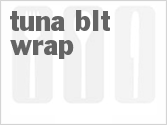 recipe for tuna blt wrap