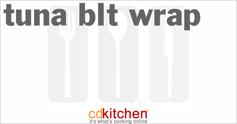 Tuna Blt Wrap - CDKitchen.com