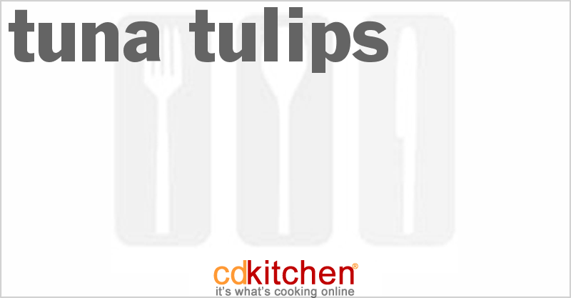 Tuna Tulips - CDKitchen.com