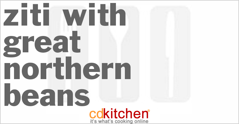 Ziti With Great Northern Beans - CDKitchen.com