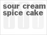 Sour Cream Spice Cake