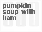 Pumpkin Soup With Ham