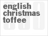 English Christmas Toffee