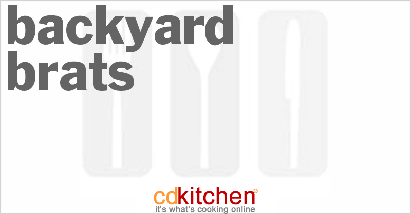 Backyard Brats - CDKitchen.com