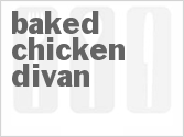 recipe for baked chicken divan