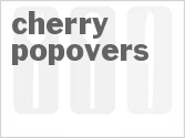 recipe for cherry popovers