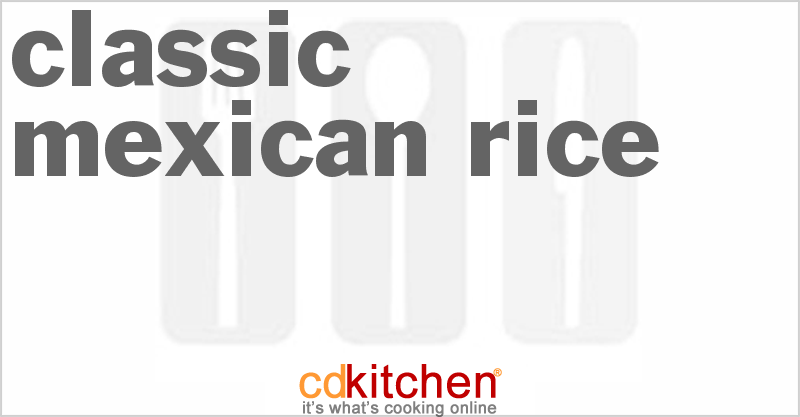 Classic Mexican Rice - CDKitchen.com