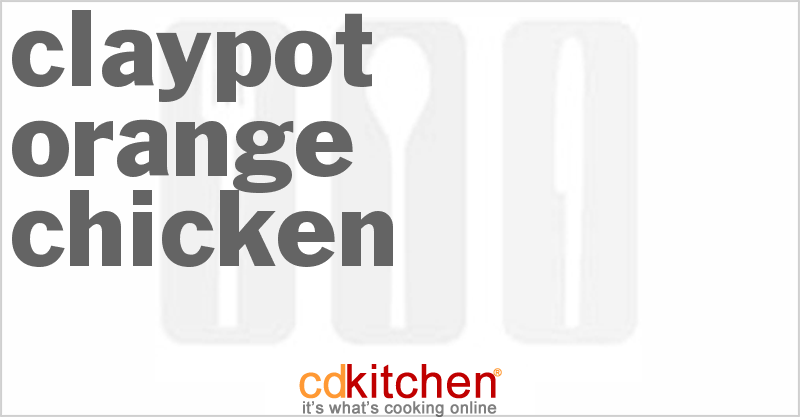 Claypot Orange Chicken - CDKitchen.com