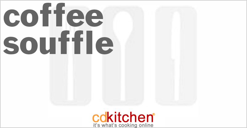 Coffee Souffle - CDKitchen.com