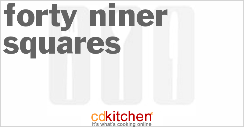 Forty-Niner Squares - CDKitchen.com