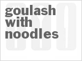 recipe for goulash with noodles