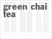 recipe for green chai tea