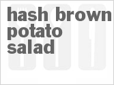 recipe for hash brown potato salad