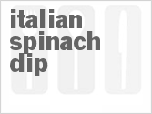 recipe for italian spinach dip