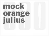 recipe for mock orange julius