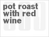 recipe for pot roast with red wine