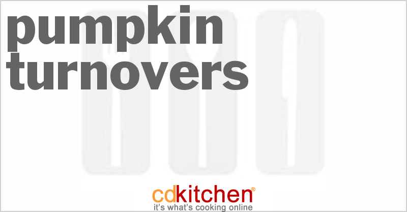 Pumpkin Turnovers - CDKitchen.com