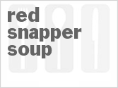 recipe for red snapper soup