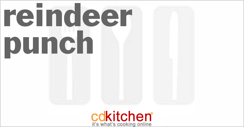 Reindeer Punch - CDKitchen.com