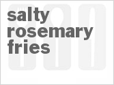 recipe for salty rosemary fries