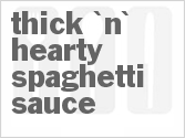 recipe for thick 'n' hearty spaghetti sauce