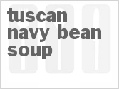 recipe for tuscan navy bean soup