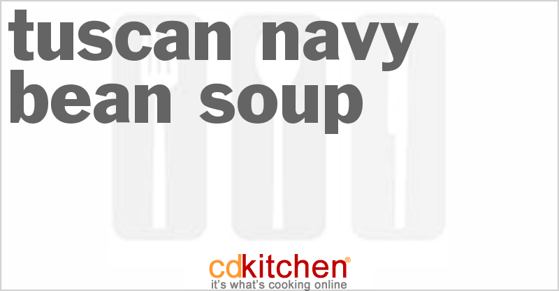 Tuscan Navy Bean Soup - CDKitchen.com