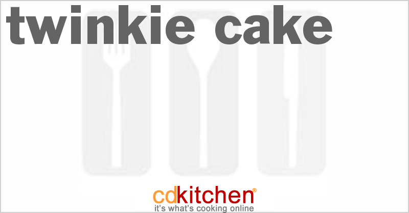 Twinkie Cake - CDKitchen.com