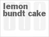 Lemon Bundt Cake