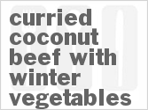 Curried Coconut Beef with Winter Vegetables