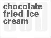 Chocolate Fried Ice Cream