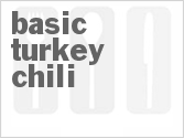 recipe for basic turkey chili