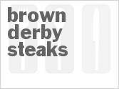 recipe for brown derby steaks