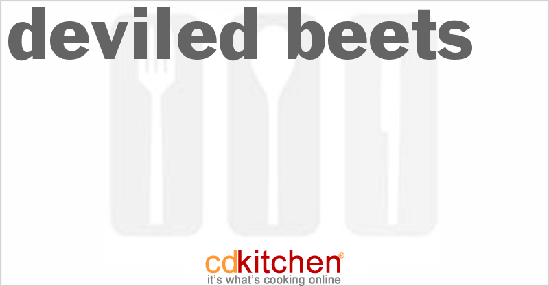 Deviled Beets - CDKitchen.com