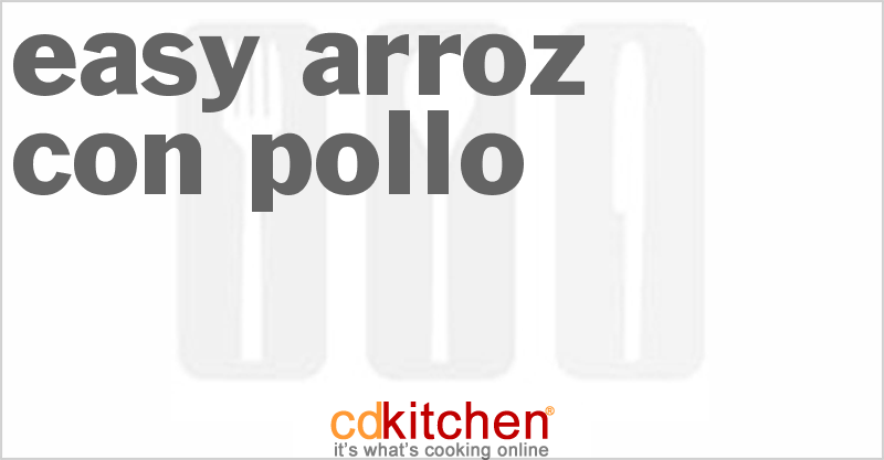 Easy Arroz Con Pollo - CDKitchen.com
