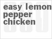 recipe for easy lemon pepper chicken