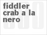recipe for fiddler crab a la nero
