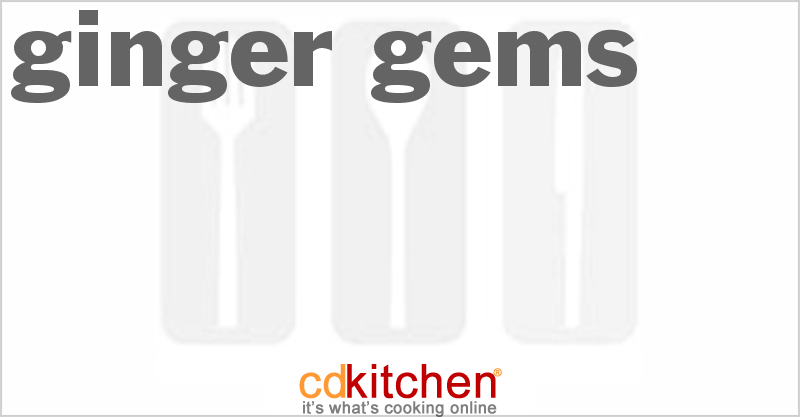 Ginger Gems - CDKitchen.com