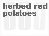 recipe for herbed red potatoes