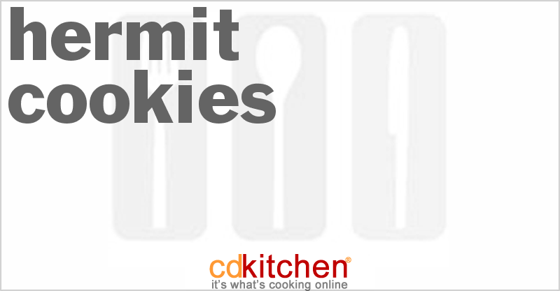 Hermit Cookies - CDKitchen.com