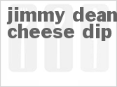 recipe for slow cooker jimmy dean cheese dip