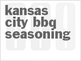 recipe for kansas city bbq seasoning