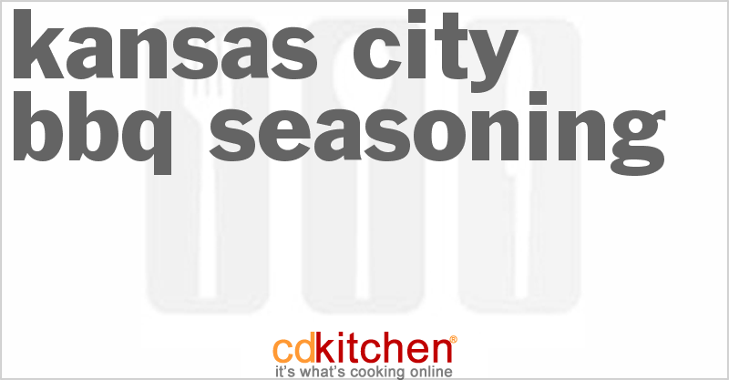 Kansas City BBQ Seasoning - CDKitchen.com