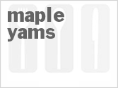 recipe for maple yams