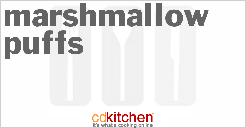 Marshmallow Puffs - CDKitchen.com