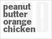 recipe for peanut butter orange chicken