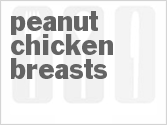 recipe for peanut chicken breasts