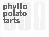 recipe for phyllo potato tarts