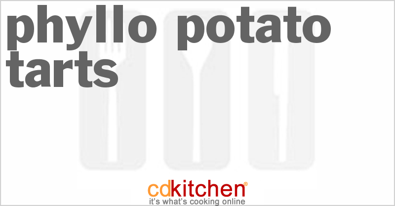 Phyllo Potato Tarts - CDKitchen.com