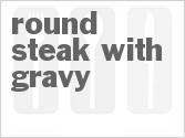recipe for slow cooker round steak with gravy